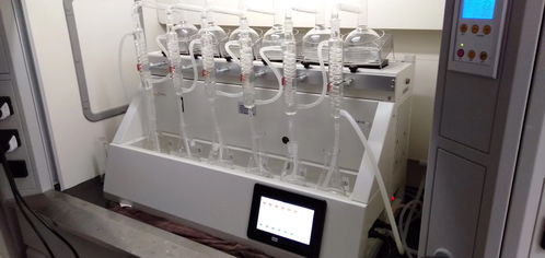 实验室六组一体多功能蒸馏仪 一体化万用蒸馏仪的革新与计量仪器仪表及其零部件的研制